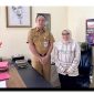 Kepala BKPSDM Bolmut Khristanto Nani bersama dr. Rahma Audry Fitriani, S.p.O.G., 